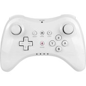 Resim Jingyi Wii U Denetleyici, USB Şarj Kablosu ile Wii U Pro Denetleyicisi Için Şarj Edilebilir Bluetooth Çift Analog Denetleyici Gamepad (Yurt Dışından) 
