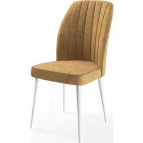 Resim Canisa Concept Etra Serisi Ahşap Gürgen Ayaklı 1.sınıf / 6 Adet Sandalye / Ayaklar Beyaz 
