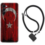 Resim Tecno Camon 18 Kilif Boyun Askili Sanli Türk Bayragi 2 1317 542857839 