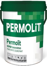 Resim Permolit Süper Tavan Boyası Beyaz - 1kg 