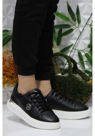 Resim U.S. Polo Assn. Also Siyah Rahat Sneaker Kadın Ayakkabı 001 
