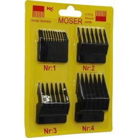 Resim Moser 4 Parça Makine Tarak Set (5047) 