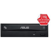 Resim Asus Drw-24d5mt 24x Dahili M-disc Destekli, Siyah Dvd Yazıcı, Kutusuz, 