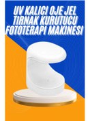 Resim SELFBUYSELL Protez Tırnak Kurutucu Kalıcı Oje Led Oje Kurutucu Uv Işınlı Taşınabilir 