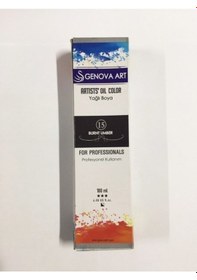 Resim Cenova Art Profesyonel Yağlı Boya 15 Burnt Umber 180Ml 