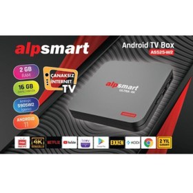 Resim ALPSMART Alp Smart As525-w2 Android 11 Tv Box Uyumlu 