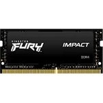 Resim Kingston Fury Impact 16 GB (2x8 Gb) 2933 Mhz Ddr4 CL17 Dizüstü Bilgisayar Bellek Kiti, 2 KF429S17IBK2/16 ile 