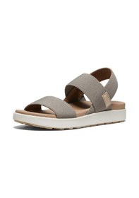 Resim Keen Elle Backstrap Kadın Sandalet - Taupe Kahverengi 