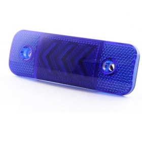 Resim Ahmet Otomotiv Mavi Side Marker Lamba 15 Ledli 12v-24v 11,5cm 