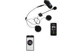 Resim Beruflic Intercom Bluetooth Kask Kulaklık Motosiklet Kulaklık 5.0 Bluetooth 
