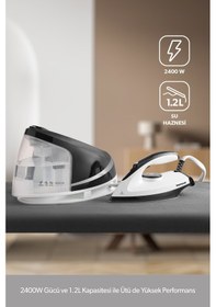 Resim Homend Steamwork 1167H 2400 W Buhar Kazanlı Ütü 