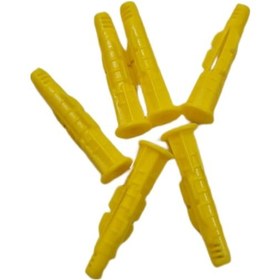 Resim Made 8 Mm 500 Adet Sarı Roket Dübel Duvar, Alçıpan, Betonda Güç 