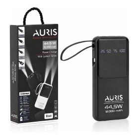 Resim Auris ARS-YM532 44.5W 12.000 Mah Powerbank 