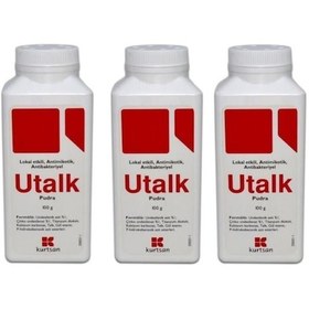 Resim Utalk Kurtsan Pudra 100gr Anti Yel 3 Lü Set Utlk 003 