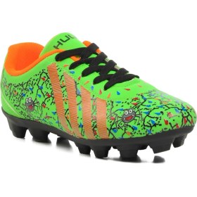 Resim Ayakmod Hulk Örümcek Desenli Yeşil Çocuk Krampon 