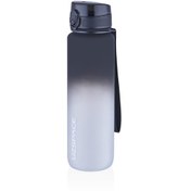 Resim Vagonlife Uzspace 3038 1000ml Siyah-Beyaz Tritan Matara 