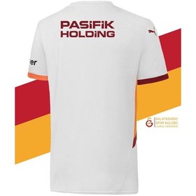 Resim Galatasaray Lisanslı Kişiye Özel 2024/25 5 Yıldızlı Beyaz Deplasman Taraftar Forma Beyaz 