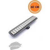 Resim Wuvera 60 Cm Duş Kanalı Yer Sifonu Gider Krom - Wuvera 