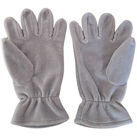 Resim Gri Polar Eldiven Yetişkin Gri 