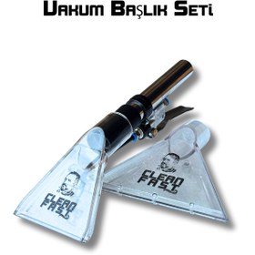 Resim CF Cleanfast Halı ve Koltuk Yıkama Başlığı Vakum Aparatı Metal Tetikli Karcher Puzzi 8/1 10/1 Uyumlu 