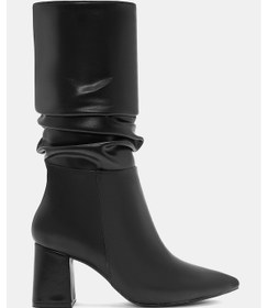 Resim Luna Kadın Siyah Cilt Topuklu Çizme Siyah-cilt Siyah 