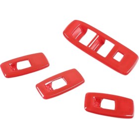 Resim Praise6 Araba Kapı Pencere Camı Kaldırma Anahtarı Kapağı Ford Ranger Everest 2015-2022 Için Uygun (Yurt Dışından) 