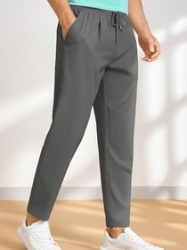 Resim Erkek Pantolon Beli Lastikli Jogger Pantolon Cepli Fit Pantolon ERKEK-JOGGER 