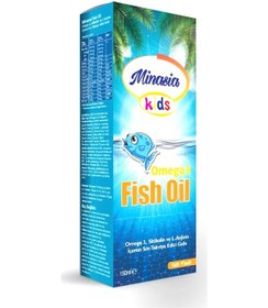 Resim Minasia Kids Fish Oil Omega 3 Balık Yağı Şurup 150 ML 