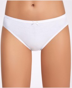 Resim İlke Kadın Ribana Fiyonklu Slip - 12 Adet 001 