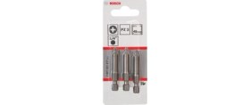 Resim Bosch 3'Lü Paket Ekstra Sert Vidalama Ucu 2,49 Mm Yüksek Performans ve Dayanıklılık 