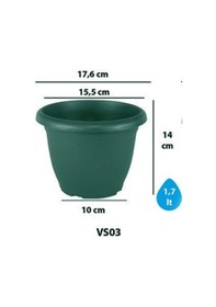 Resim Serinova Villa Saksı Tabaksız 1.7 Lt No 3 37585994 