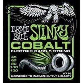 Resim Ernie Ball P02736 45-130 Cobalt Bas Gitar Teli (5) 