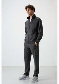 Resim Tommy Life Troy Antrasit Melanj Standart Kalıp Erkek Eşofman Takım - 85196 Antrasit - Melanj Antrasit Melanj 