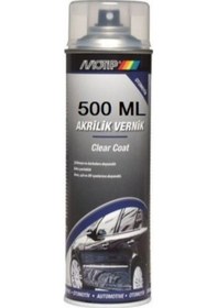 Resim Motip Akrilik Vernik Sprey 500 ML - Boya Koruma ve Parlaklık 