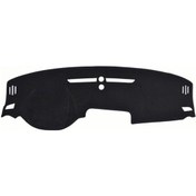 Resim 2009-2019 Modellerine Uygun Dacia Duster Torpido Koruma Halısı Siyah Kenar Renk Siyah 