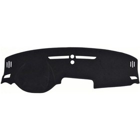 Resim 2009-2019 Modellerine Uygun Dacia Duster Torpido Koruma Halısı Siyah Kenar Renk Siyah 