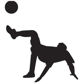 Resim Folyo Sticker Futbol Adkpquy503 Adkpquy503 80cm Uzunluk Siyah 