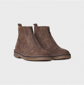 Resim Bot Kadın Indıa-sy Toni Pons Ankle Boot İn Suede İn Taupe Kahverengi 