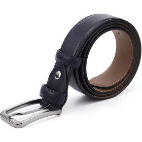 Resim Gönderi(R) Gönderi R Erkek Lacivert Antik Hakiki Deri 3,5 Cm Klasik Kemer Ddmk32413451 Lacivert 