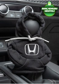 Resim Freeyez Honda Siyah Vites Hoodie Araç Vites Kıyafeti Vites Poları Oto Aksesuarı Vites Topuzu Sweatshirt 