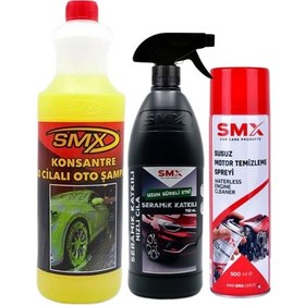 Resim Susuz Motor Temizleme Spreyi / Genel Amaçlı Temizleyici/ Cilalı Oto Şampuanı 