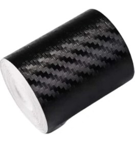 Resim Karbon Kaplama Şerit Çıta Kaplama Folyosu (10 cm x 3 Metre) 