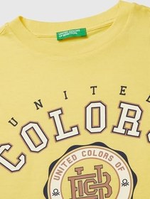 Resim United Colors of Benetton Erkek Çocuk Tişörtü 3i1xc10s4 Tişört 