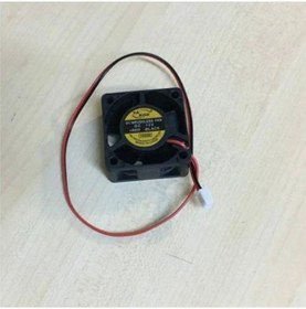 Resim 4 cm 12 volt fan 12 volt 4 cm 2 pinli 20 cm kablo uzunluğu 40x40x15mm fan 
