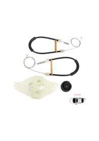 Resim Citroen C Elysee Peugeot 301 İçin Ön Sol Cam Kriko Set 9674412480 