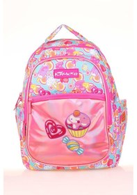 Resim Kaukko Kids Sırt Çantası Aynalı Nakışlı Sweet L5139 