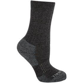 Resim Thermoform Uzun Siyah Unisex Çocuk Outdoor Çorap 