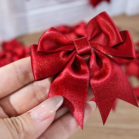 Resim 15'li 6.5cm Genişlikte Polyester Altın Tel Püsküller, Tüy Yok, Elektriksiz, DIY Noel, Cadılar Bayramı, Paskalya, Şükran Günü Hediye Sarma ve Ağaç Süslemeleri için 