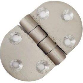 Resim Alüminyum 4 Cm Oval Mentese 40 X 68 X 3,3 Mm / 10 Adet 