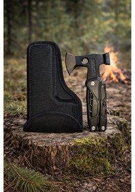 Resim Çok Fonksiyonlu Kamp Baltası + Bez Çantalı Era06931 